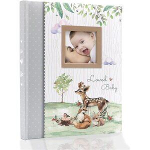 First 5 Years Baby Memory Book - 76 Colourful Illustrated Keepsake Journal Pages